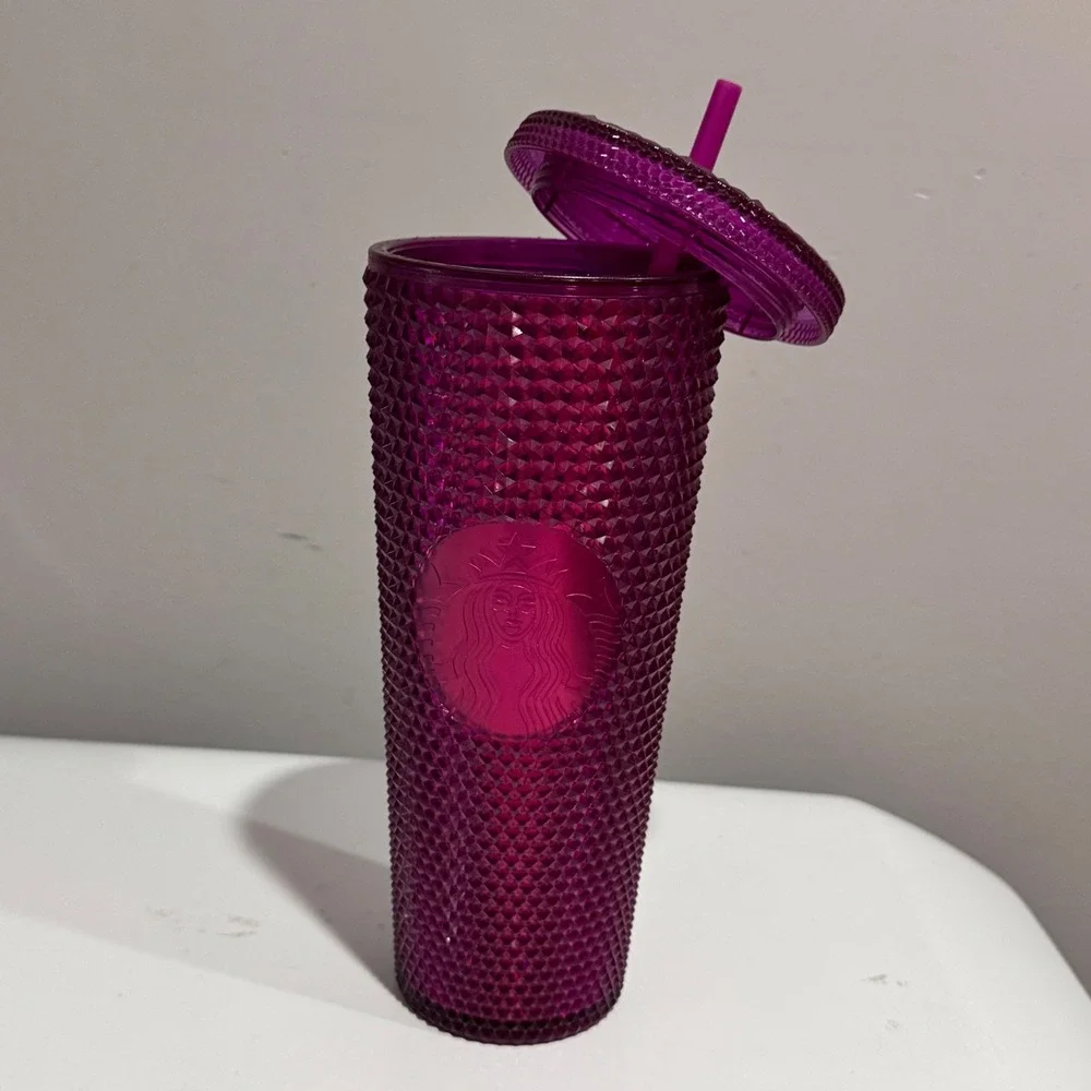 Starbucks Studded Tumbler Venti 24oz Cold Cup Multi-Color Collection of NEW-Good